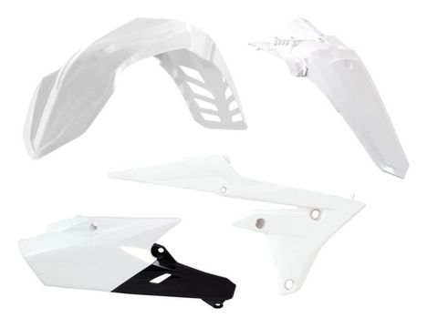 PLASTICS KIT RTECH 4 PIECE WHITE YAMAHA WR250F 15-19 WR450F 16-18