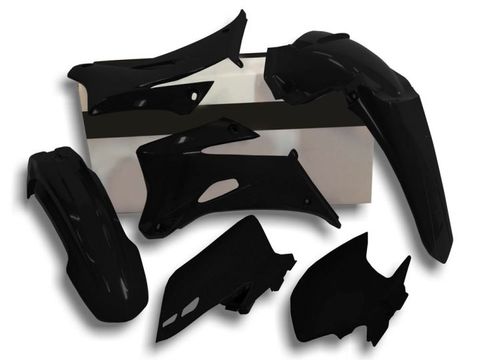 PLASTIC KIT RTECH YAMAHA WR250F 07-13 WR450F 07-11 BLACK