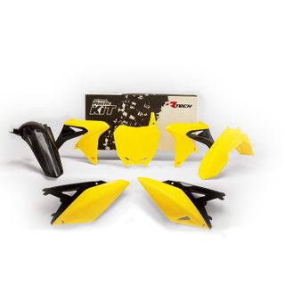 PLASTICS KIT RTECH 5 PIECE OEM COLOURS SUZUKI RMZ250 10-18