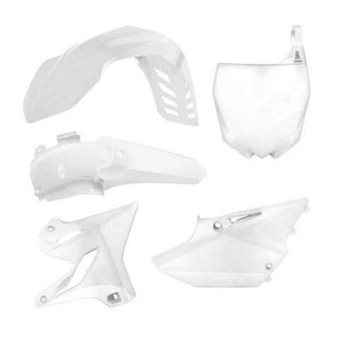 PLASTICS KIT RTECH 5 PIECE WHITE YAMAHA WR250 WR250R WR250X YZ125 YZ125X YZ250 YZ250X