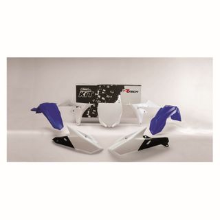 PLASTICS KIT RTECH 5 PIECE BLUE WHITE YAMAHA YZ250F 14-18 YZ450F 14-17