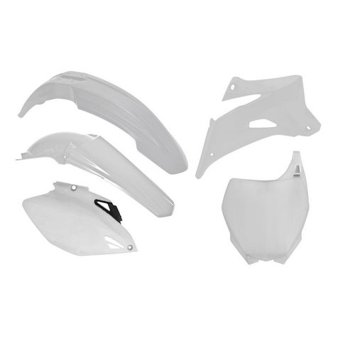 PLASTICS RTECH FRONT& REAR FENDERS SIDEPANELS&RADIATOR SHROUDS&FRONT NUMBERPLATE YAMAHA YZ250F 450F