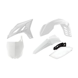 PLASTICS KIT RTECH 5 PIECE WHITE YAMAHA YZ250F 10-13