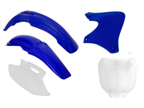 PLASTIC KIT RTECH FRONT&REAR FENDER SIDEPANELS&RADIATOR SHROUDS&FRONT NUMBERPLATE YAMAHA YZ400F 426F