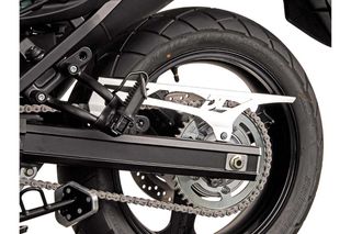 CHAIN GUARD SW MOTECH SUZUKI DL650 V-STROM 04-ON XT 11-ON DL1000 V-STROM 14-19 XT 14-19  SILVER