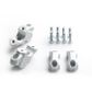 HANDLEBAR BAR BACK SW MOTECH 32MM HANDLEBARS SILVER BMW R1200GS R1200GS R1250GS ADVENTURE