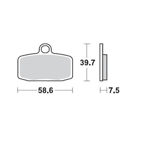 BRAKE PADS FRONT MOTO MASTER NITRO SPORT GAS GAS HUSQVARNA KTM SHERCO