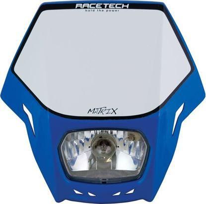 HEADLIGHT GENESIS RTECH BLUE