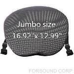 MOTORCYCLE GEL SEAT CUSHION JUSIT JUMBO 43CM X 33CM