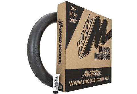 MOTOZ SUPER MOUSSE REPLACES INNER TUBE TO PREVENT PUNCTURES 90/100-21
