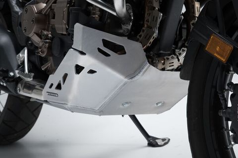 BASH PLATE SW MOTECH SILVER HONDA CRF1000L AFRICA TWIN 15-19