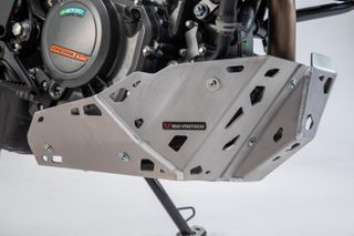 BASH PLATE SW MOTECH SILVER KTM 390 ADVENTURE 19-ON