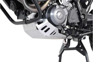 BASH PLATE SW MOTECH SILVER YAMAHA XT660Z TENERE 07-16