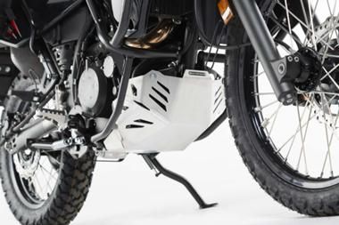 BASHPLATE SW MOTECH ALUMINIUM SILVER KAWASAKI KLR650 08-ON