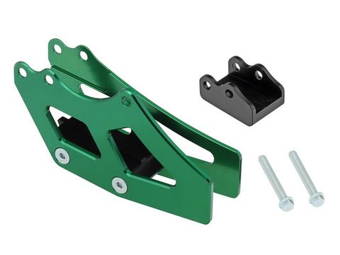 CHAIN GUIDE PSYCHIC  ALUMINUM KAWASAKI KX250F 21-23 KX450F 19-23 KX450X 22-23 GREEN