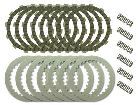 CLUTCH KIT COMPLETE PSYCHIC DRC301 {STEEL, FIBRE PLATES & SPRINGS} CRF450R 14-16
