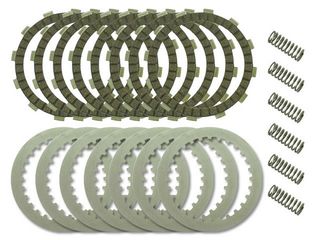 CLUTCH KIT COMPLETE PSYCHIC DRC301 {STEEL, FIBRE PLATES & SPRINGS} HONDA CRF450R 14-16