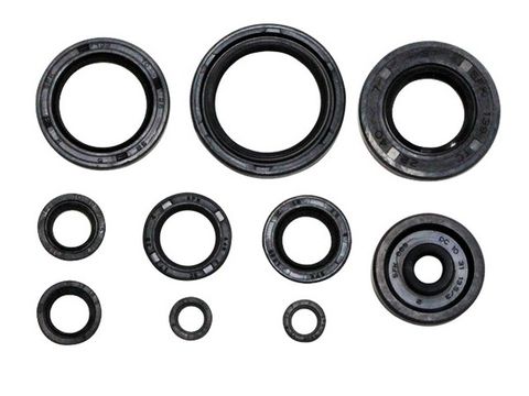 *ENGINE OIL SEAL SET PSYCHIC 10 PIECE YAMAHA YZ125 98-00