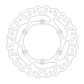 BRAKE DISC REAR MOTO MASTER NITRO 240MM SUZUKI RM125 06-10 RM250 06-10