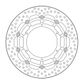 BRAKE DISC FRONT MOTO MASTER HALO 320MM KTM