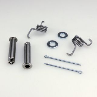 FOOTREST PIN & SPRING SET