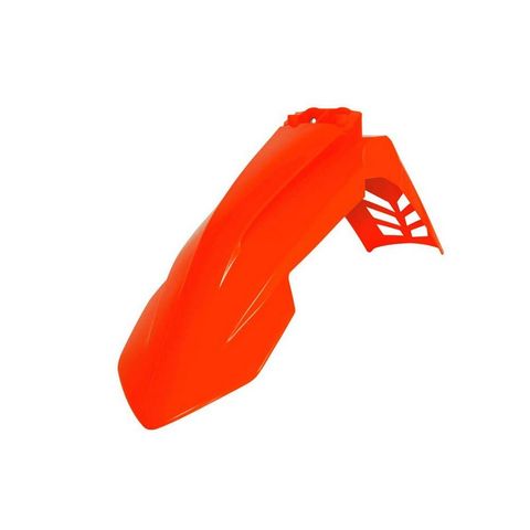 FRONT FENDER RTECH KTM SX125 SX150 SX250 EXC XC-W EXC-F SX-F XC XCF-W NEON ORANGE