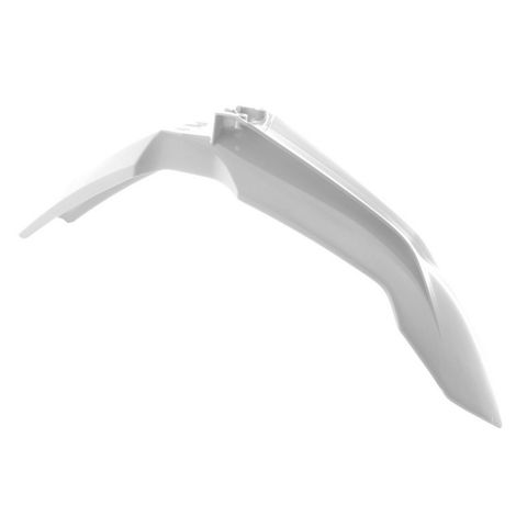 FRONT FENDER RTECH WHITE KTM EXC SX XC EXC-F SX-F XC-F XC-W XCF-W