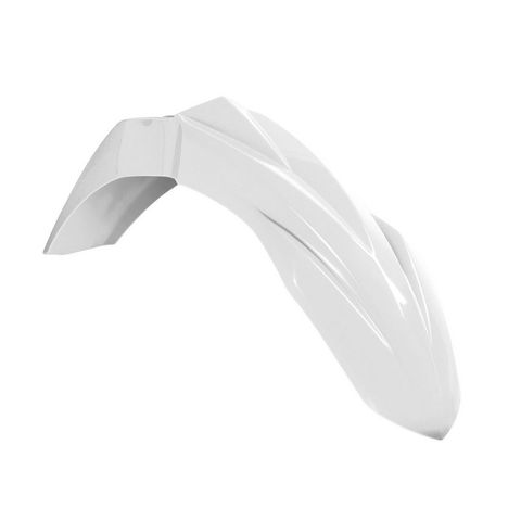 FRONT FENDER RTECH WHITE KAWASAKI KX250 KX250F KX250X KX450F KX450X