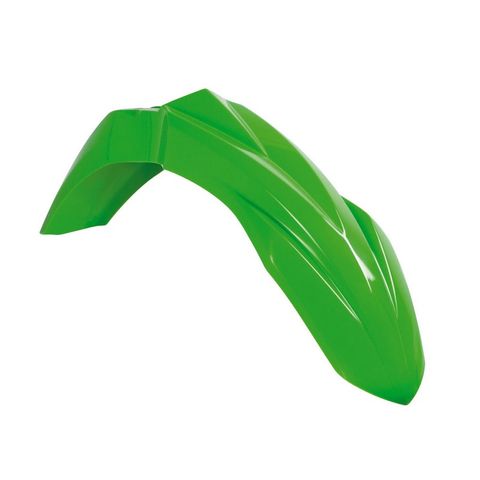 FRONT FENDER RTECH GREEN KAWASAKI KX250 17-ON KX250F 2021 KX250X 21-ON KX450F 16-ON KX450X 21-ON