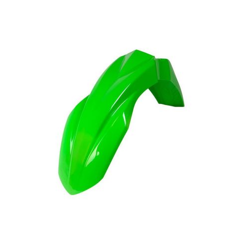 FRONT FENDER RTECH VENTED GREEN KAWASAKI KX250 17-ON KX250F 2021 KX250X 21-ON KX450F 16-ON KX450X