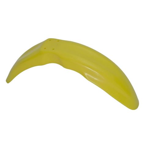 FRONT FENDER RTECH YELLOW SUZUKI RM80 96-01 RM85 00-ON