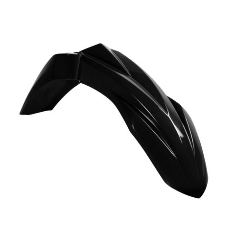 FRONT FENDER RTECH BLACK KAWASAKI KX250 17-ON KX250F 2021 KX250X 21-ON KX450F 16-ON KX450X 21-ON