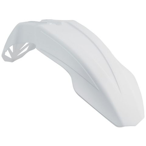 FRONT FENDER RTECH WHITE SUPERMOTARD