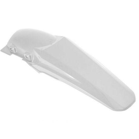 REAR FENDER RTECH WHITE HONDA CRF250R 06-09