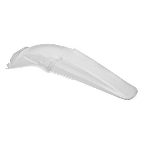 REAR FENDER RTECH WHITE HONDA CR125R 02-07 CR250R 02-07