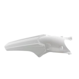 REAR FENDER RTECH WHITE HONDA CRF250R 10-13 CRF450R 09-12