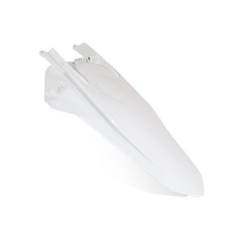 REAR FENDER RTECH WHITE KTM EXC XC-W EXC-F XCF-W