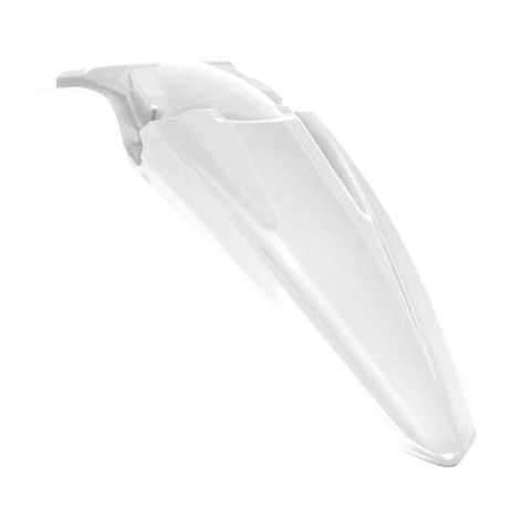 REAR FENDER RTECH WHITE KAWASAKI KX250 17-20 KX450F 16-18