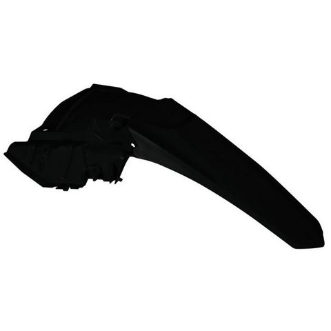 REAR FENDER RTECH BLACK SUZUKI RMX450 10-19