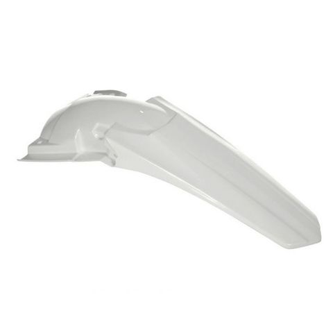 REAR FENDER RTECH WHITE SUZUKI RMZ250 10-18