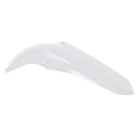 REAR FENDER RTECH WHITE YAMAHA YZ125 02-14 YZ250 02-14