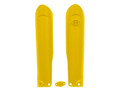 FORK PROTECTORS RTECH YELLOW HUSQVARNA FC250 FC350 FC450 TC125 TC250 2015
