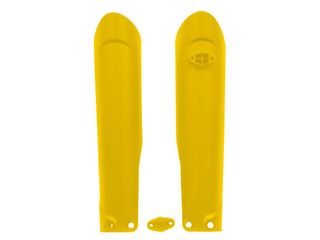 FORK PROTECTORS RTECH YELLOW HUSQVARNA FC250 FC350 FC450 TC125 TC250 2015
