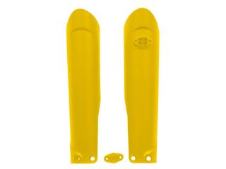 FORK PROTECTORS RTECH YELLOW HUSQVARNA FC250 FC350 FC450 TC125 TC250 2015