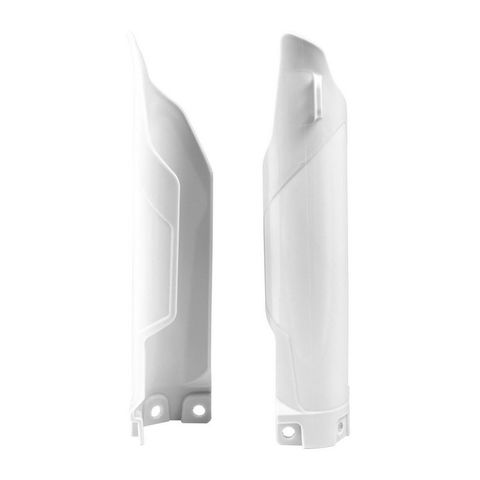 FORK PROTECTORS RTECH WHITE KAWASAKI KX100 14-21  KX112 22-ON KX85 14-ON