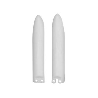 FORK PROTECTORS RTECH WHITE KAWASAKI KX100 04-13 KX85 01-13