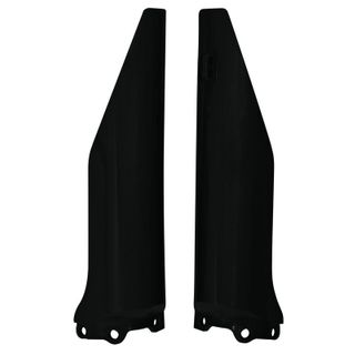 FORK PROTECTORS - GUARDS RTECH KAWASAKI KX125 KX250 04-06 KX250F 04-05 SUZUKI RMZ250 04-06 BLACK