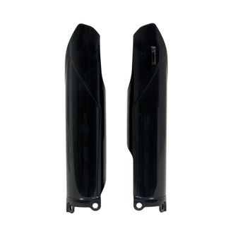 FORK PROTECTORS RTECH BLACK KAWASAKI KLX450R 2007 KX250 17-ON KX250X 21-ON KX450F 16-ON KX450X 21-ON