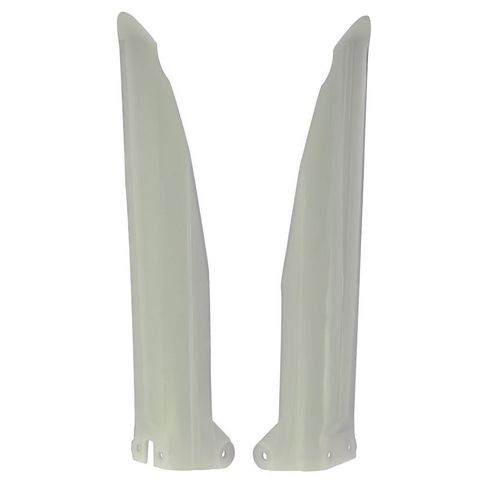 FORK PROTECTORS RTECH NEUTRAL WHITE KAWASAKI KX125 94-03 KX250 94-03 KX500 94-03