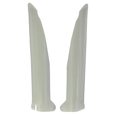 FORK PROTECTORS - GUARDS RTECH KX125 KX250 KX500 94-03 NEUTRAL WHITE